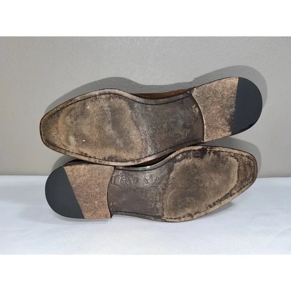 Paul Smith Gerald Size 42 US 9 Brown Suede Chelsea Boots Ankle Pull Tab